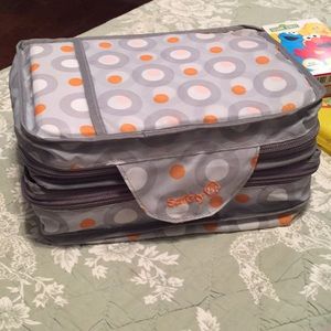 A baby must-have! Changing pad & diaper caddy.